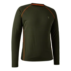 Koszulka DEERHUNTER Chamois L/S Forest Green (8097-361)